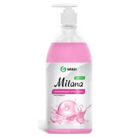 Жидкое крем-мыло с дозатором Grass Milana 1л Триггер (Fruit bubbles)