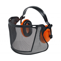 Защитная маска STIHL с сеткой нейлоновой и наушниками ECONOMY