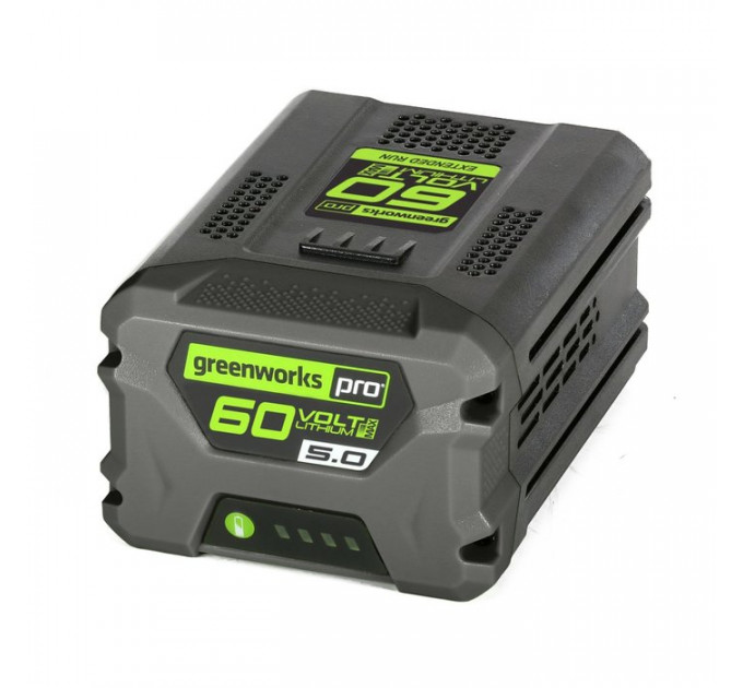Аккумулятор GreenWorks G60B5, 60V, 5 Ач Li-ion по лучшей цене в наличии с бесплатной доставкой в Пункт выдачи