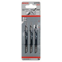 Пилки для лобзиков 3шт BOSCH U 111 C, HCS