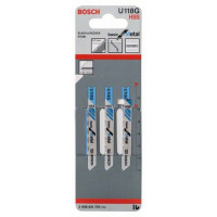 Пилки для лобзиков 1шт BOSCH U 118 G, HSS