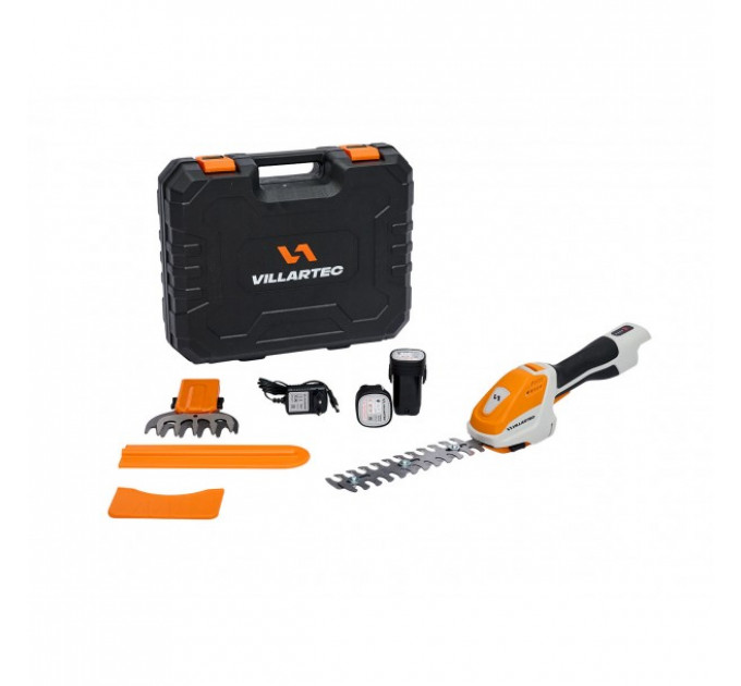 Ножницы +кусторез VILLARTEC HA 1462 SET+кейс аккумуляторные, 14,4В, 2АКБ 1,5Ач и ЗУ по лучшей цене в наличии с бесплатной доставкой в Пункт выдачи