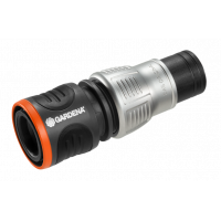 Коннектор Gardena Premium 1/2" - 5/8" с аквастопом
