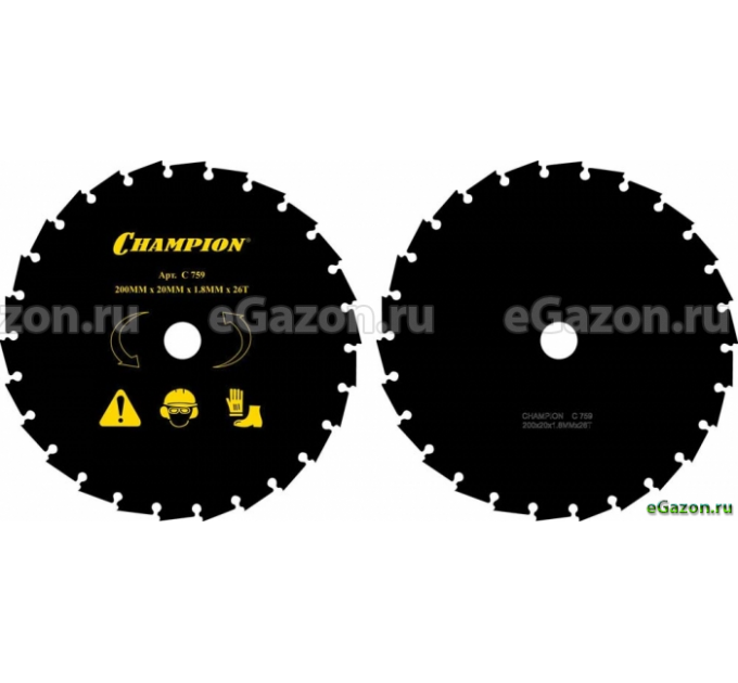 Нож 26/200/20! Champion (CLS-5800) по лучшей цене в наличии с бесплатной доставкой в Пункт выдачи
