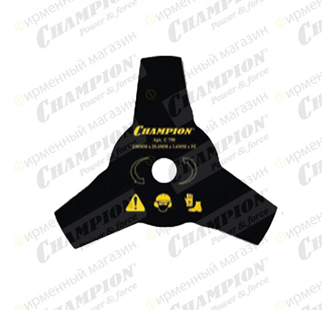 Нож 3/230/25,4 Champion 125R, 235R, FS55,80,85,100,120, FR85,350,450 для жесткой травы /C752 по лучшей цене в наличии с бесплатной доставкой в Пункт выдачи