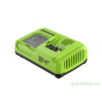 Зарядное устройство Greenworks G24C8, 8A, 24В ультрабыстрое