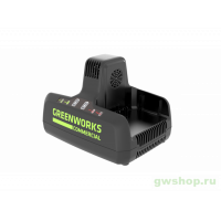 Зарядное устройство Greenworks G82C2 82V на 2 слота