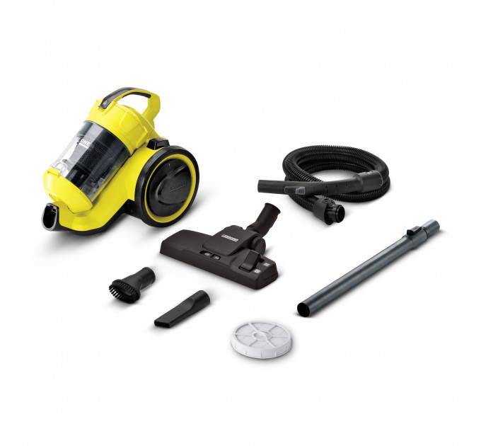 Пылесос KARCHER VC 3 0,7кВт циклонный без мешка  с прозрачным контейнером по лучшей цене в наличии с бесплатной доставкой в Пункт выдачи