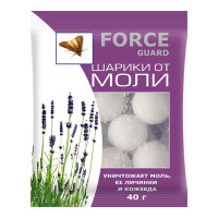 Шарики от моли FORCE guard 40г /Of000044973/