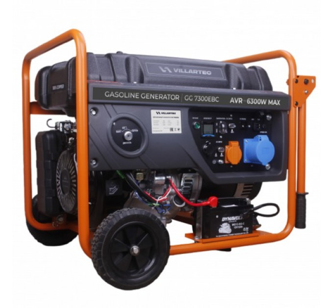 Генератор VILLARTEC GG7300EBC, 5,8-6,3кВт, 4Т по лучшей цене в наличии с бесплатной доставкой в Пункт выдачи