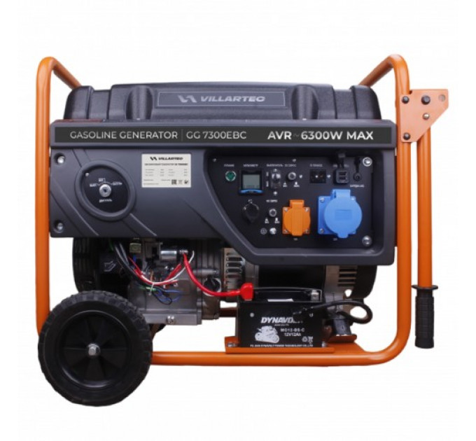 Генератор VILLARTEC GG7300EBC, 5,8-6,3кВт, 4Т по лучшей цене в наличии с бесплатной доставкой в Пункт выдачи