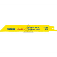 Пилки Metabo S922VF по дер,ст,цв.м Flexible 2шт 150х1,8-2,6мм BiМ