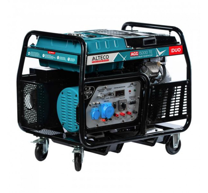 Генератор Alteco AGG 15000TE Duo Professional, бензин, 10,0-12,0кВт по лучшей цене в наличии с бесплатной доставкой в Пункт выдачи