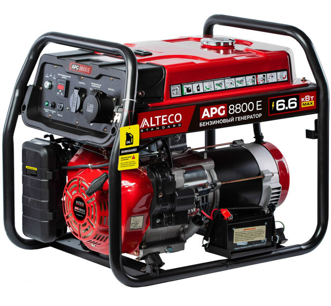 Генератор Alteco APG 8800E (N) Standard, бензин, 220В, 6,0-6,6кВт по лучшей цене в наличии с бесплатной доставкой в Пункт выдачи