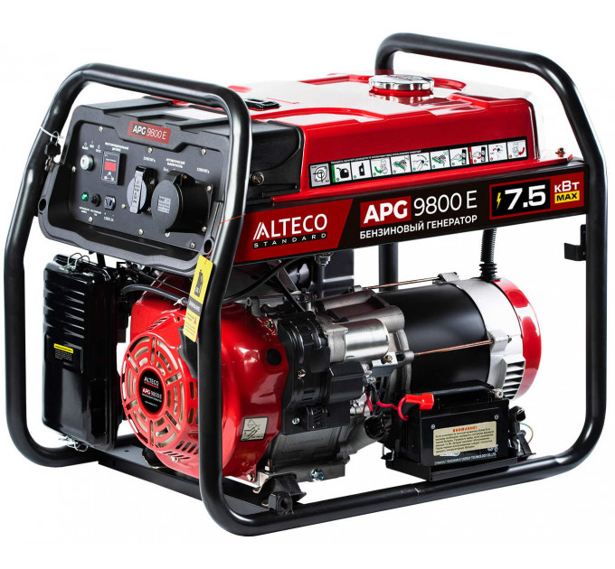 Генератор Alteco APG 9800E (N) Standard, бензин, 220В, 7,0-7,5кВт по лучшей цене в наличии с бесплатной доставкой в Пункт выдачи