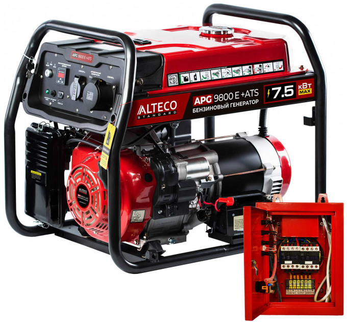 Генератор Alteco APG 9800E+ATS (N) Standard, бензин, 7,0-7,5кВт по лучшей цене в наличии с бесплатной доставкой в Пункт выдачи