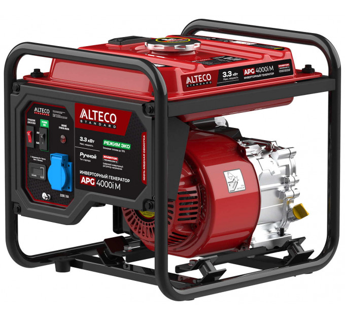 Генератор Alteco APG 4000i M Standard, инверторный, 220В, 3,0-3,3кВт по лучшей цене в наличии с бесплатной доставкой в Пункт выдачи