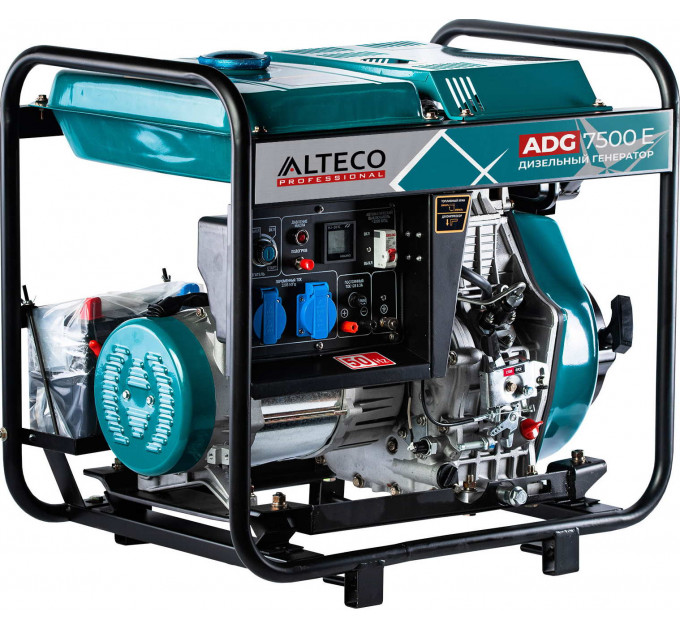 Генератор Alteco ADG 7500E Professional, дизель, 5,0-5,5кВт по лучшей цене в наличии с бесплатной доставкой в Пункт выдачи