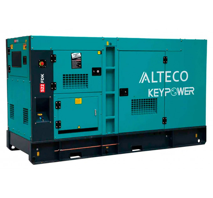 Генератор Alteco S22 FDK, дизель, 16 кВт по лучшей цене в наличии с бесплатной доставкой в Пункт выдачи