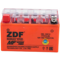 Батарея аккумуляторная генератора /1207.5(+/-) GEL YTX7А-BS прямая CCA 110A