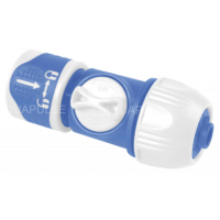 Коннектор 1/2" - 5/8"-3/4" Aquapulse AS111 с ручным клапаном