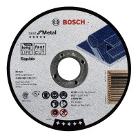 Круг отрезной по металлу BOSCH Best 125х1,0, прямой, отверстие d 22,23мм
