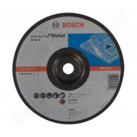 Круг обдирочный по металлу Bosch Standard 230х6, вогнутый, посадочный d 22.2мм
