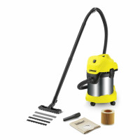 Пылесос KARCHER WD 3 Premium хоз., 1кВт, 220/240В, 17л, 5,8кг