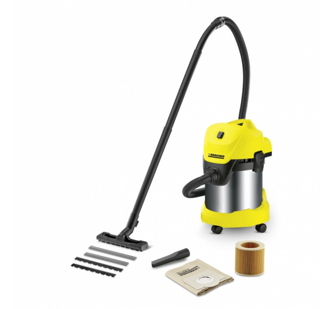 Пылесос KARCHER WD 3 Premium хоз., 1кВт, 220/240В, 17л, 5,8кг по лучшей цене в наличии с бесплатной доставкой в Пункт выдачи