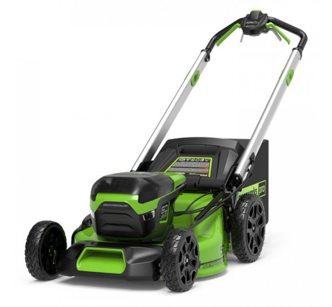 Газонокосилка аккумуляторная Greenworks GD60LM51SP,самоходная, 60V, 51 см, без АКБ и ЗУ по лучшей цене в наличии с бесплатной доставкой в Пункт выдачи