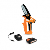 Аккумуляторная пила VILLARTEC SA 20M SET Mini 12,5см 1,1-1/4"-27зв,  20В, в комплекте АКБ 2Ah и ЗУ