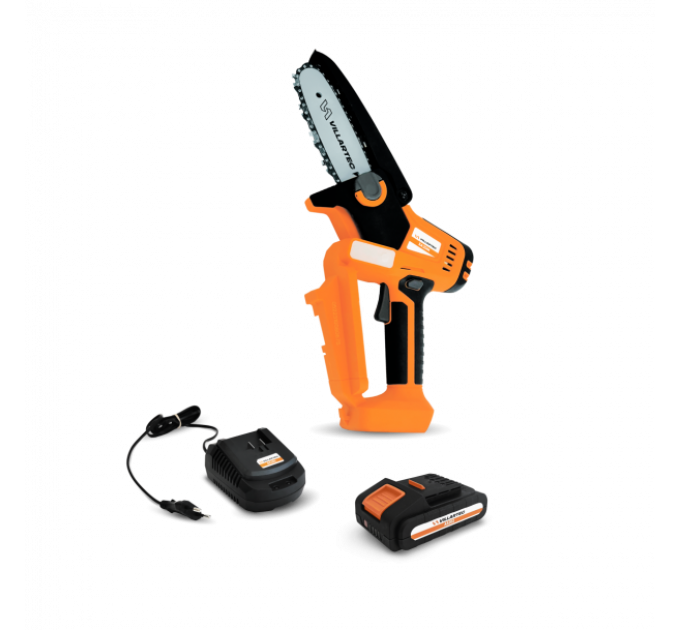Аккумуляторная пила VILLARTEC SA 20M SET Mini 12,5см 1,1-1/4"-27зв,  20В, в комплекте АКБ 2Ah и ЗУ по лучшей цене в наличии с бесплатной доставкой в Пункт выдачи