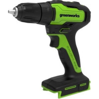 Дрель-шуруповерт Greenworks GD24DD35 24В ударная аккумуляторная (без АКБ и ЗУ)