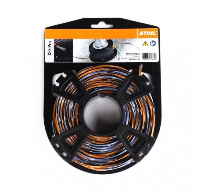 Леска 15м 2,4мм Stihl CF3 Pro витой квадрат по лучшей цене в наличии с бесплатной доставкой в Пункт выдачи