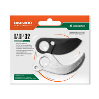 Комплект сменных лезвий для секатора DAGP32 DAEWOO