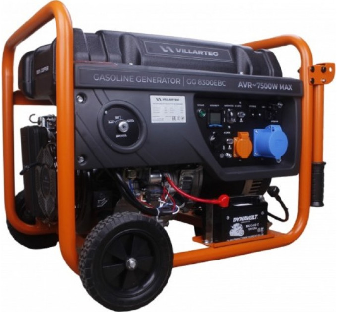 Генератор VILLARTEC GG8300EBC, 7-7,5 кВт, 4Т по лучшей цене в наличии с бесплатной доставкой в Пункт выдачи