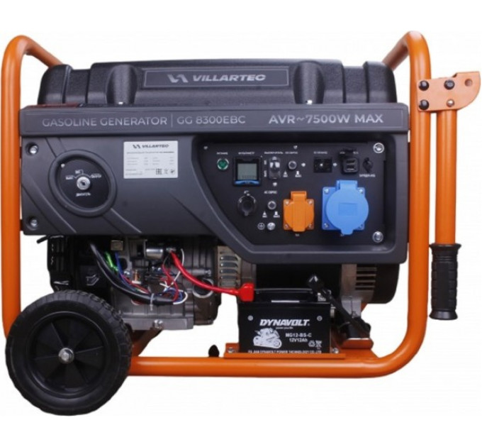 Генератор VILLARTEC GG8300EBC, 7-7,5 кВт, 4Т по лучшей цене в наличии с бесплатной доставкой в Пункт выдачи