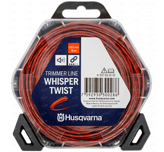 Леска 15м 2,0мм Husqvarna Whisper Twist бесшумная спираль по лучшей цене в наличии с бесплатной доставкой в Пункт выдачи