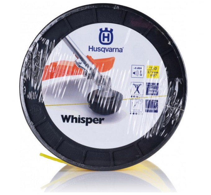 Леска 240м 2.7мм Husqvarna Whisper X серая круг по лучшей цене в наличии с бесплатной доставкой в Пункт выдачи