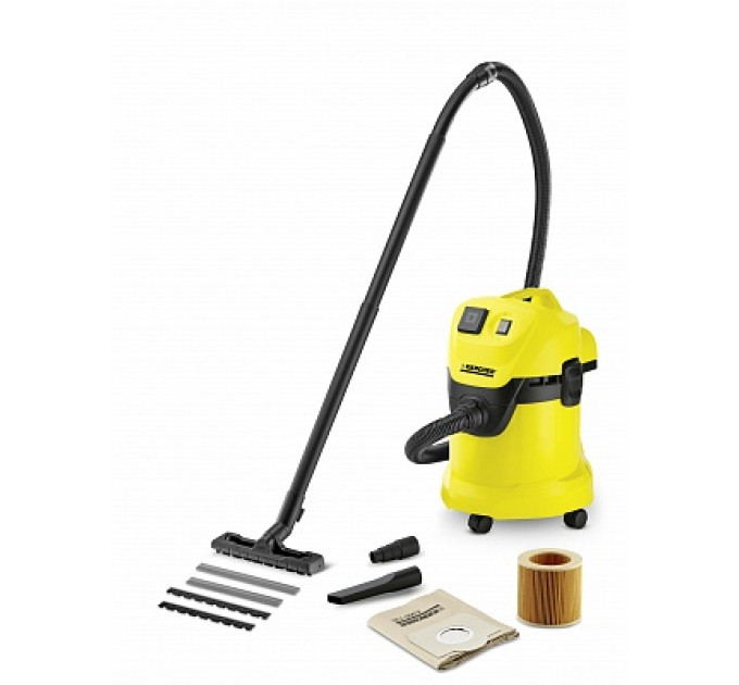 Пылесос KARCHER WD 3 Pозетка по лучшей цене в наличии с бесплатной доставкой в Пункт выдачи
