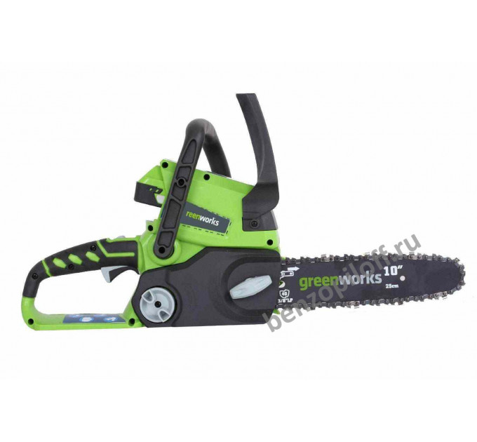 Аккумуляторная пила GreenWorks G24CS25K2, 24V, 25см, 1.3-3/8-40зв без АКБ и ЗУ по лучшей цене в наличии с бесплатной доставкой в Пункт выдачи