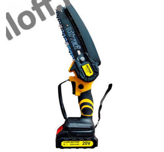 Аккумуляторная пила Huter ELS-20-Li-2K, шина 6" 15см, шаг цепи 1/4-36зв, по лучшей цене в наличии с бесплатной доставкой в Пункт выдачи