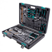 Набор инструментов 1/4",3/8",1/2", в кейсе, 142 предмета