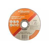Круг отрезной по металлу Sturm 9020-07-125x10 (125х1.0х22.22) армированный