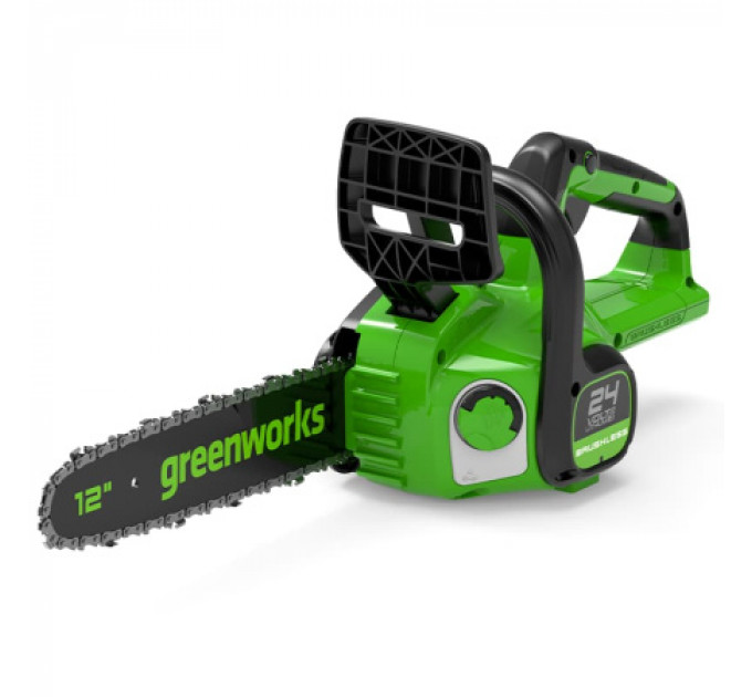 Аккумуляторная пила Greenworks GD24CS30K2, 24V, 30см, бесщеточная, c АКБ 2 АЧ и ЗУ по лучшей цене в наличии с бесплатной доставкой в Пункт выдачи