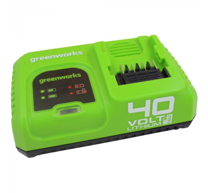 Зарядное устройство Greenworks G40UC5, 40V, 5A быстрое по лучшей цене в наличии с бесплатной доставкой в Пункт выдачи