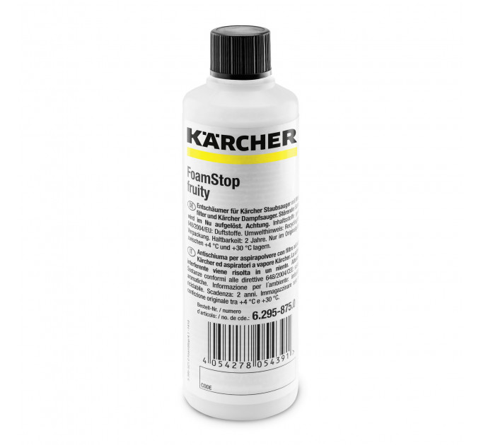 Пеногаситель Karcher RM FoamStop fruity 125мл по лучшей цене в наличии с бесплатной доставкой в Пункт выдачи