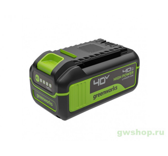Аккумулятор GreenWorks G40HP4 40V 4А*ч High power по лучшей цене в наличии с бесплатной доставкой в Пункт выдачи