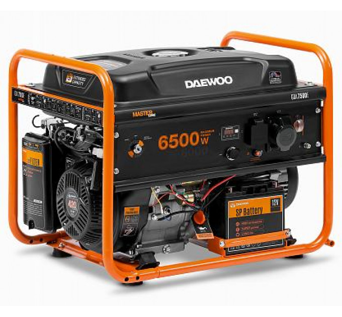 Генератор DAEWOO GDA 7500 E бензиновый по лучшей цене в наличии с бесплатной доставкой в Пункт выдачи