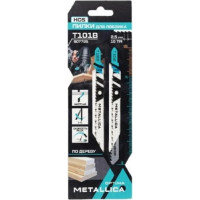 Пилка METALLICA Optima T101B, 100/75мм шаг 2,5мм, HCS, чист.рез, для лобзика по девеву, 2шт.